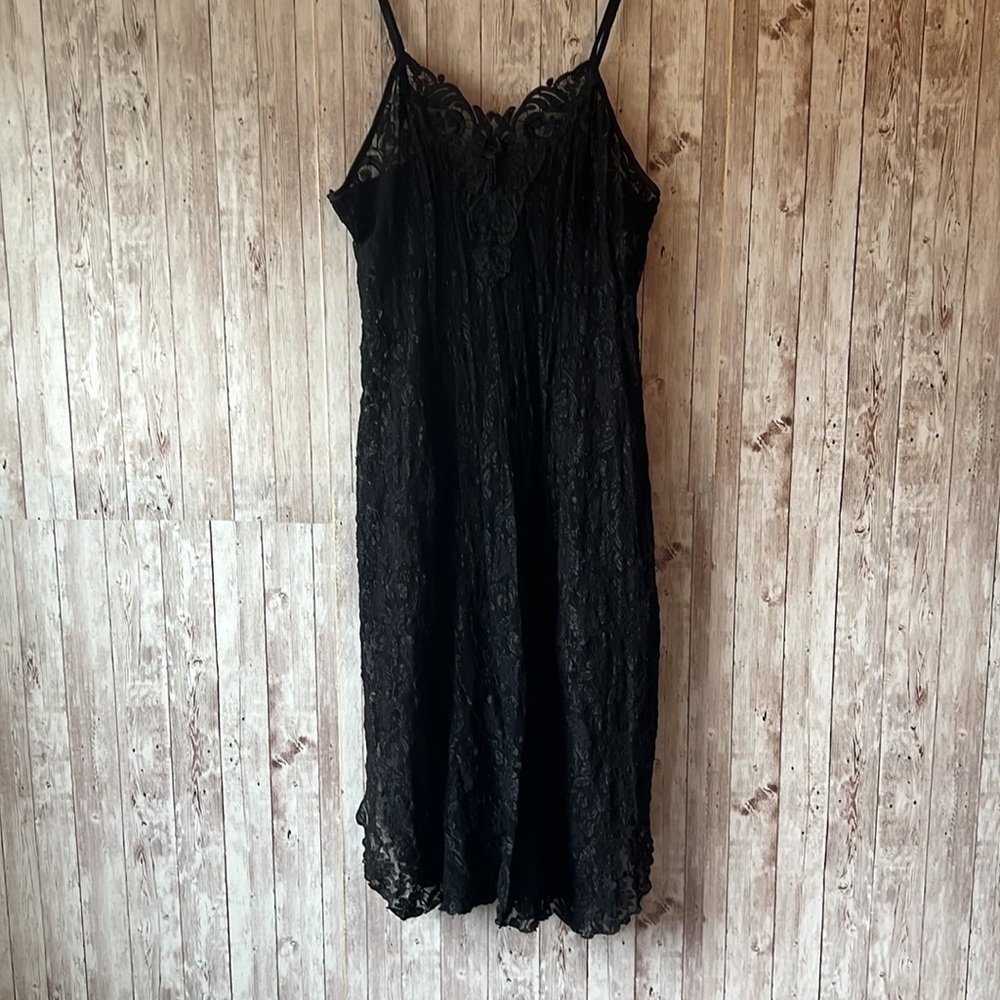 Cinema Etoile Black Lace Slip
